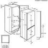 Kép 5/6 - AEG SCB618F3LS Beépíthető kombinált hűtőszekrény, 178 cm