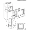 Kép 6/8 - AEG MBB1756SEM Beépíthető mikrohullámú sütő érintővezérléssel