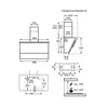 Kép 8/9 - AEG DVE5962HB Kürtős páraelszívó, 4 fokozat, 90 cm