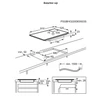 Kép 4/4 - AEG TK95II08FB beépíthető indukciós főzőlap Hob2Hood 90cm