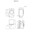 Kép 7/7 - AEG LFR83866SOE UniversalDose elöltöltős gőz funkciós mosógép A-40% 8kg 1600f/p