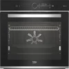 Kép 1/11 - Beko BBIM13400XMPSEW beépíthető gőzfunkciós sütő pirolítikus HomeWhiz fekete