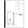 Kép 12/14 - Beko BSSA210K4SN beépíthető egyajtós hűtő fagyasztóval 122cm