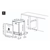 Kép 14/15 - Beko BDIS38040Q teljesen beépíthető mosogatógép LedSpot™ 45cm