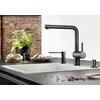 Kép 4/9 - Blanco LINUS-S ECO matt fekete HD csaptelep 528153