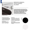 Kép 5/9 - BLANCO OOVALON 700-U cloud white aláépíthető mosogató