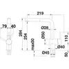 Kép 2/2 - BLANCO LINUS-S PALASZÜRKE CSAPTELEP (518813)