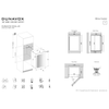 Kép 4/5 - Dunavox DAVS-49.116DSS Soul beépíthető borhűtő inox 49 palackos