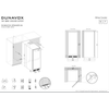 Kép 4/5 - Dunavox DX-94.270SDSK Grande beépíthető borhűtő inox 94 palackos