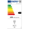 Kép 2/3 - Dunavox DAUF-39.119DOP.TO FLOW pult alá építhető borhűtő 2 zónás dekorálható 32 palackos