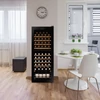 Kép 4/6 - Dunavox DXFH-50.142 Home szabadonálló borhűtő fekete 50 palackos