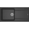 Kép 2/4 - Elleci Life 480 M70 gránit mosogatótálca Nero metal LM248070