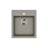 Kép 1/4 - Evido Easy 45 gránit mosogató 515x460mm platina 442124