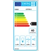 Kép 2/3 - Evido CHT5SX.5 SLIMLUX 50X teleszkópos páraelszívó inox 50cm