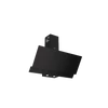 Kép 1/3 - Evido CHY9TB.1 SKY PRO 90B döntött fali páraelszívó fekete üveg 90cm