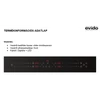Kép 3/13 - Evido IV8DB.1 VENTO 80DB beépíthető indukciós főzőlap páraelszívóval 80cm