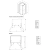 Kép 6/6 - Evido RFF505B.1 SPACE FIT 505B szabadonálló 4 ajtós hűtő fekete