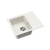 Kép 3/7 - Evido HOME 45S COMPACT gránit mosogató fehér