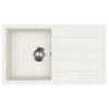 Kép 1/4 - Evido Easy 45S gránit mosogató 760x440mm fehér 442208