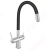 Kép 1/4 - Ferro BFT41B Filtrata álló csaptelep flexibilis kifolyócsővel szűrt vízhez fekete 1387