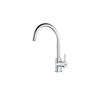 Kép 4/7 - Franke BELL BCX 610-51 nemesacél mosogató + LINA XL J csap szett FR1301186