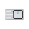 Kép 2/7 - Franke SMART SRX 611-86 LB nemesacél mosogató + ORBIT DOCCIA csap szett FR1301188