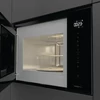 Kép 2/6 - Hisense BIM325GI63DBG beépíthető mikrohullámú sütő 38cm 25L fekete