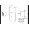 Kép 6/6 - Hisense BIM325GI63DBG beépíthető mikrohullámú sütő 38cm 25L fekete
