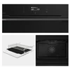 Kép 4/6 - Hisense BIM406A8B beépíthető kompakt sütő + mikrohullám 45cm fekete