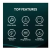 Kép 6/6 - Hisense BIM406A8B beépíthető kompakt sütő + mikrohullám 45cm fekete