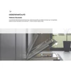 Kép 7/10 - Hisense HV673A65 teljesen beépíthető mosogatógép SlidingDoor - csúszó ajtózsanér 60cm