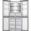 Kép 5/9 - Hisense RQ5P470SAID négyajtós hűtőszekrény inox