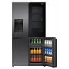 Kép 6/13 - Hisense RQ600P7SKE MultiDoor hűtőszekrény PureViewDoor Víz-, jégkocka és törtjég készítés fekete