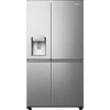 Kép 1/9 - Hisense RS818N4TIC side by side hűtőszekrény inox