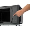 Kép 2/9 - Hisense H25MOBS4HGI szabadonálló mikrohullámú sütő grilles 25L fekete