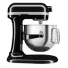 Kép 1/6 - KitchenAid 5KSM70SHXEOB Artisan emelőkaros robotgép 6,6L onyx fekete