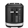 Kép 3/7 - KitchenAid 5KMT2109EBK kenyérpirító 2 szeletes öntöttvas fekete