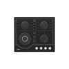 Kép 1/2 - Midea MG60096TGB-HR beépíthető gázlap fekete 60cm