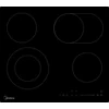 Kép 1/3 - Midea MVC 662 beépíthető üvegkerámia főzőlap 60cm 2 bővíthető zónás