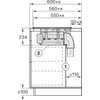 Kép 2/3 - Miele KMDA 7676-1 FL BlackPerfection 800 mm  Silence Motor