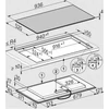 Kép 2/3 - Miele KM 8595 FL 936 mm    Indukciós főzőlap