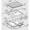 Kép 2/3 - Miele KM 8665 FL  620 mm  Teljes felület   Indukciós főzőlap