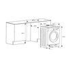 Kép 3/3 - Nodor NorCare WD-1480 I/A beépíthető mosó-szárítógép 8/6kg 1400f/p 4198