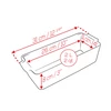 Kép 2/8 - Peugeot 60510 Appolia kerámiatál 31x11x8cm piros