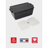 Kép 1/5 - Peugeot 61715 Appolia kerámiatál 20x11 cm pástétomos palaszínű