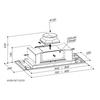 Kép 5/7 - Sirius SL-903 P EM beépíthető páraelszívó 90cm motor nélkül