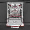 Kép 3/10 - Smeg STFABRD3 beépíthető mosogatógép piros 60cm 50-es évek stílusa