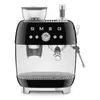 Kép 1/8 - Smeg EGF03BLEU őrlővel kombinált espresso kávéfőző retro fekete