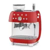 Kép 5/12 - Smeg EGF03RDEU őrlővel kombinált espresso kávéfőző retro piros