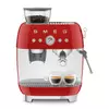 Kép 9/12 - Smeg EGF03RDEU őrlővel kombinált espresso kávéfőző retro piros